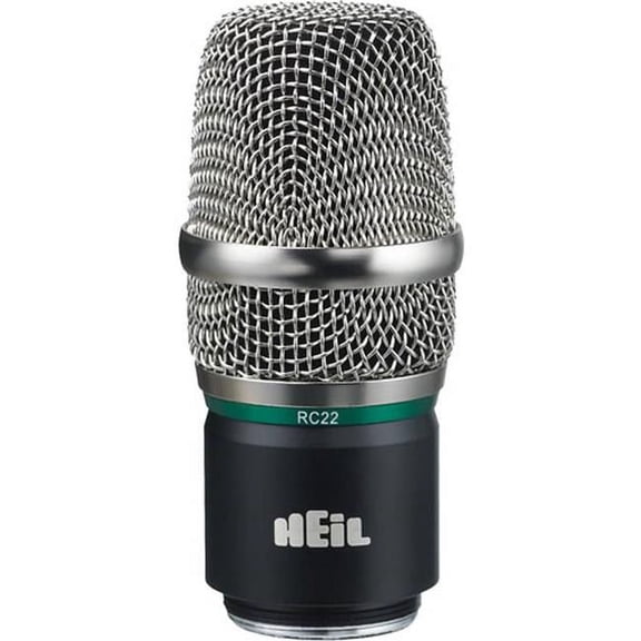 Heil Sound 365008 Replacement Wireless Capsule for PR22 Microphone, Nickel