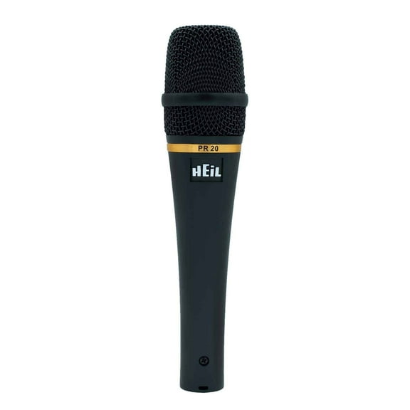 Heil Sound PR-20UT Dynamic Handheld Microphone with Mic Clip/Windscreen