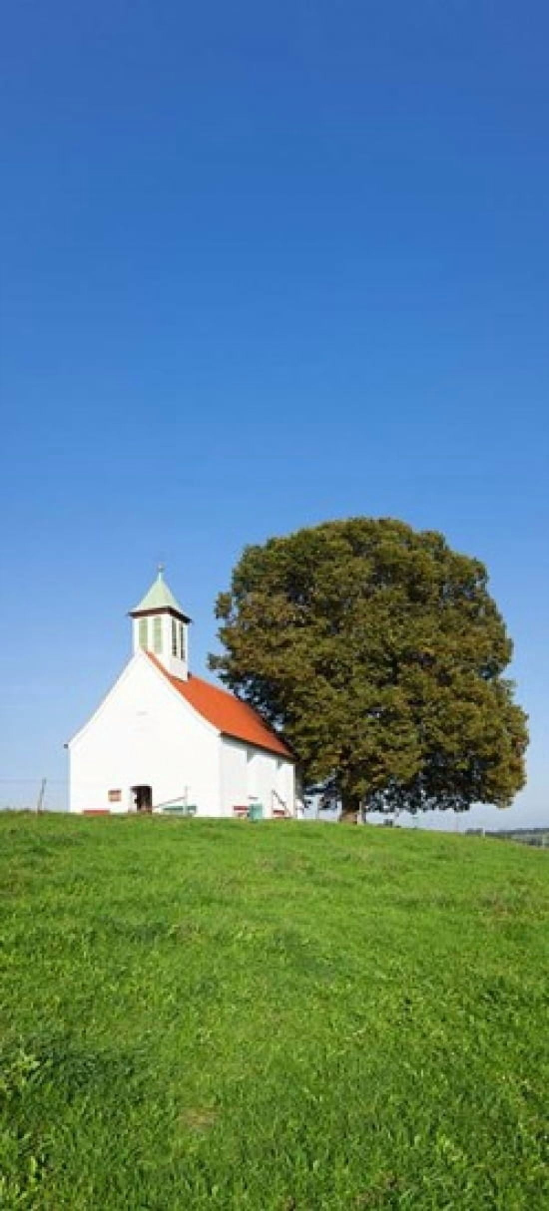 Heilig-Kreuz-Kapelle Chapel Germany Canvas Art - Panoramic Images (12 x 27)