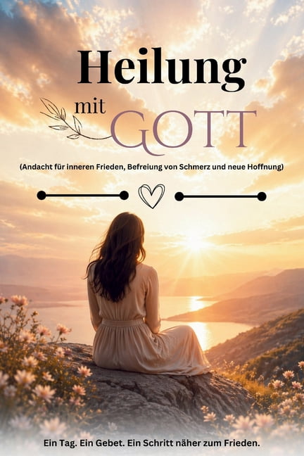 Heilung mit Gott (Andacht fÃ¼r inneren Frieden, Befreiung von Schmerz und neue Hoffnung): TÃ¤gliche Bibelverse, Besinnunge, (Paperback)
