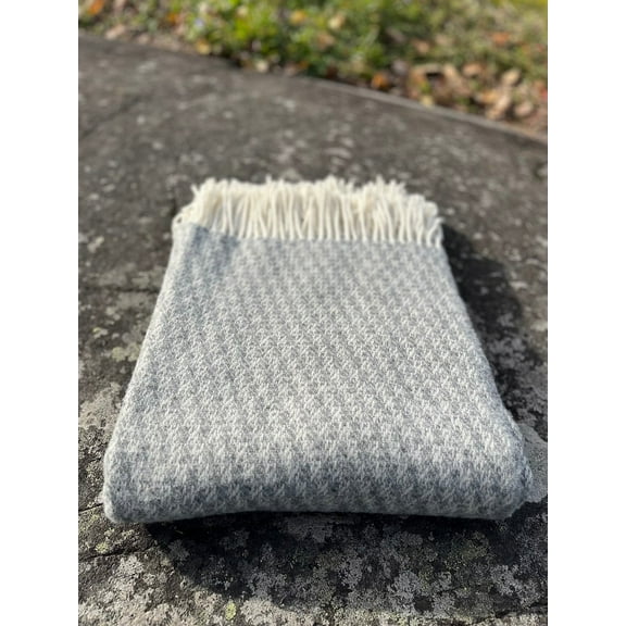 Heimdall Norway Hallingdal Grey - 100 % pure new Wool 140 x 200 0284