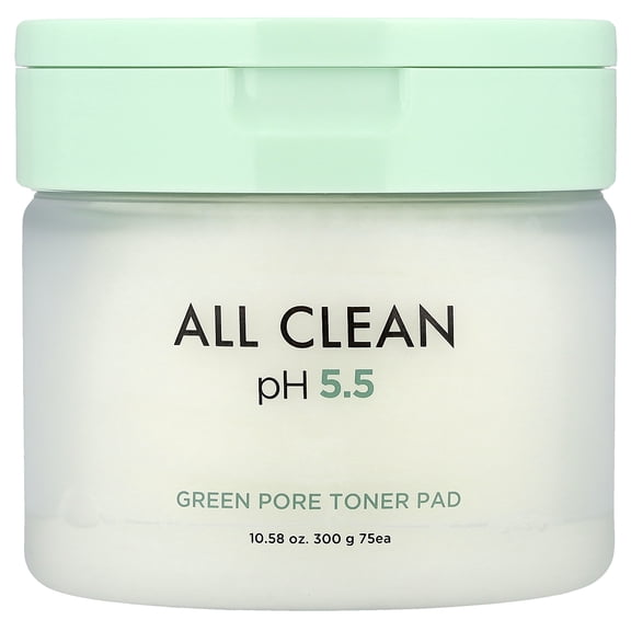 Heimish All Clean, Green Pore Toner Pad, 75 Pads, 10.58 oz (300 g)