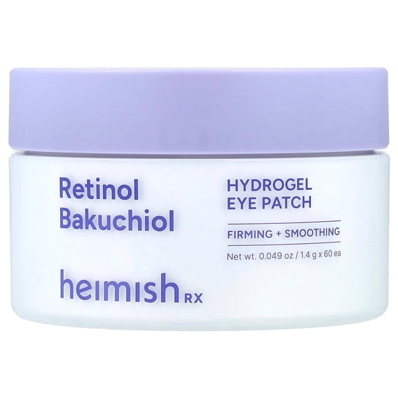 Heimish RX Retinol Bakuchiol Hydrogel Eye Patch, 60 Patches