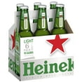thumbnail image 1 of Heineken Light Lager Import Beer, 6 pack, 12 fl oz Bottles, 1 of 6