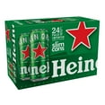 thumbnail image 1 of Heineken Original Netherlands Lager Import Beer, 24 pack, 12 fl oz Cans, 5% ABV, 1 of 8