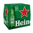 thumbnail image 1 of Heineken Original Netherlands Lager Import Beer, 12 pack, 12 fl oz Bottles, 5% ABV, 1 of 8