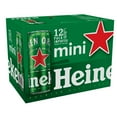 thumbnail image 1 of Heineken Original Netherlands Lager Import Beer, 12 pack, 8.5 fl oz Cans, 5% ABV, 1 of 8