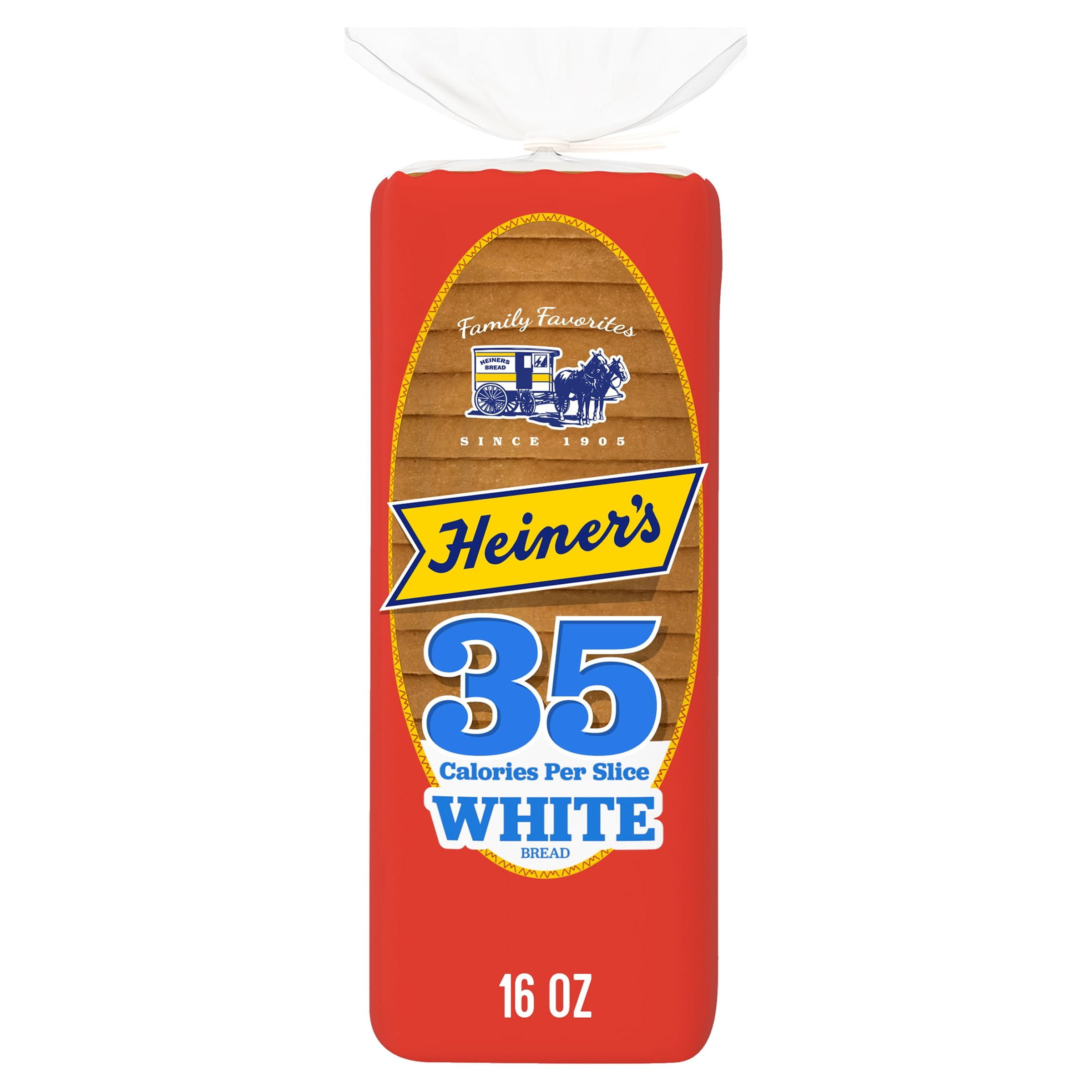 Heiner's 35 White Bread, 16 oz