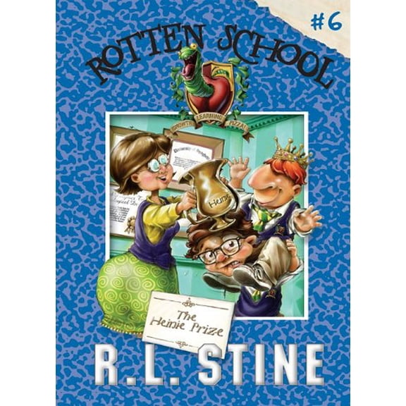 Pre-Owned Heinie Prize: 6 Rotten School, Library Binding R. L. Stine