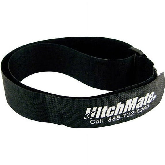 Heininger Holdings, LLC HitchMate QuickCinch Hook n' Loop Soft Straps Black
