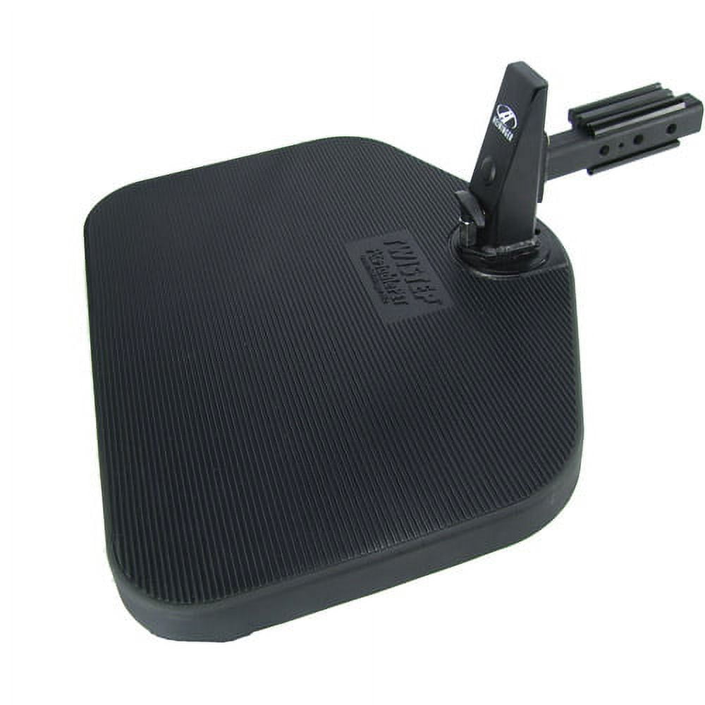 Heininger Portable Car Automotive Steps, Black, 1.25", 2", 28 lb