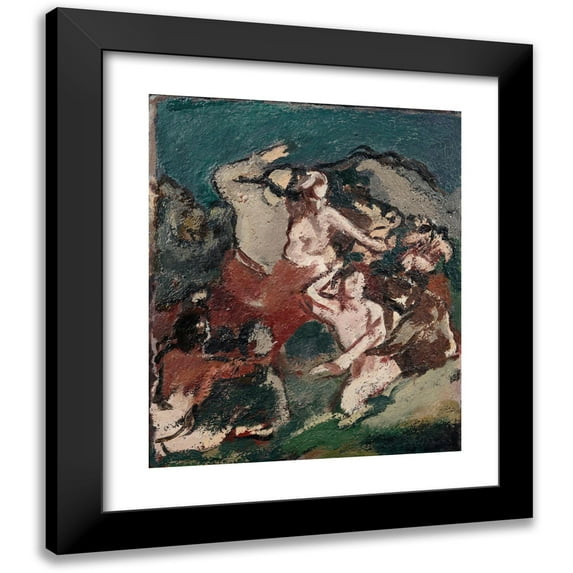Heinrich Altherr 20x24 Black Modern Framed Museum Art Print Titled - Ecstatic Dance (1929)