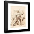 thumbnail image 1 of Heinrich Friedrich Füger 11x14 Black Modern Framed Museum Art Print Titled - Seven Men in Antique Dress (1798), 1 of 5