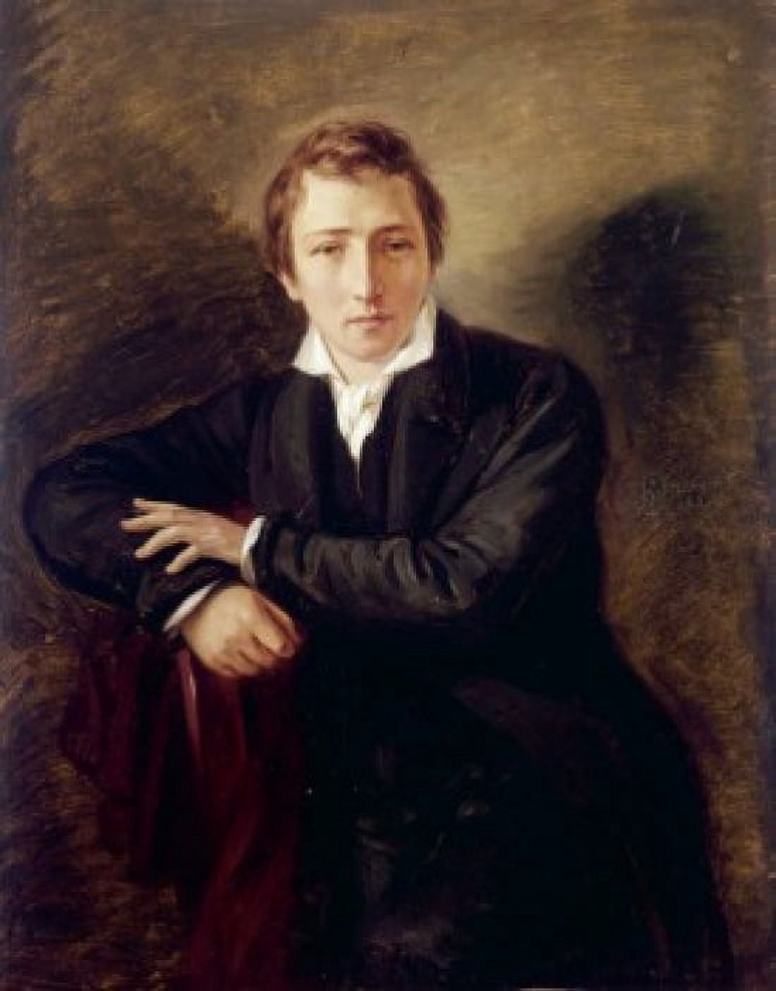 Heinrich Heine by unknown artist Canvas Art - (18 x 24)