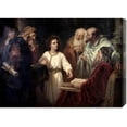 thumbnail image 1 of Heinrich Hofmann 'Christ in the Temple at 12' Stretched Canvas, 1 of 1