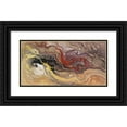 thumbnail image 1 of Heinrich Kley 18x11 Black Ornate Wood Framed Double Matted Museum Art Print Titled - Abstract Composition (Approx. 1900-1920), 1 of 5