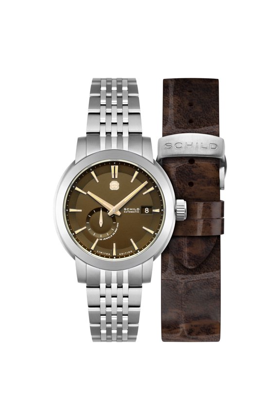 Heinrich Micro Rotor Automatic Limited Edition Chocolate Brown