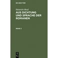 thumbnail image 1 of Heinrich Morf: Aus Dichtung Und Sprache Der Romanen. Reihe 3 (Hardcover), 1 of 1