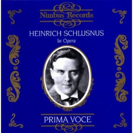 Heinrich Schlusnus - In Opera & Song - Music & Performance - CD