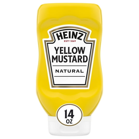 Heinz Yellow Mustard, 14 oz Bottle