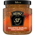 thumbnail image 1 of Heinz 57 Collection Culinary Crunch Roasted Garlic Crunch Sauce, 5.6 fl oz, 1 of 15