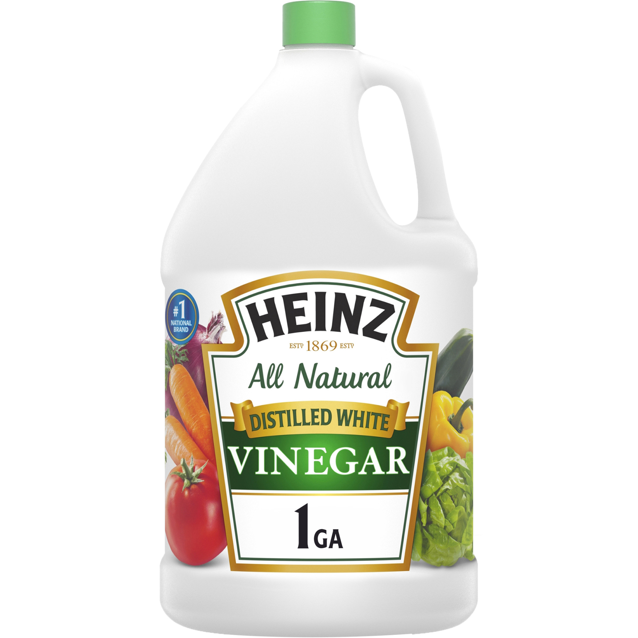 Heinz All Natural Distilled White Vinegar 5% Acidity, 1 gal Jug - image 1 of 6