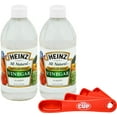 Heinz All Natural Distilled White Vinegar 5 Acidity 16 Ounce Glass
