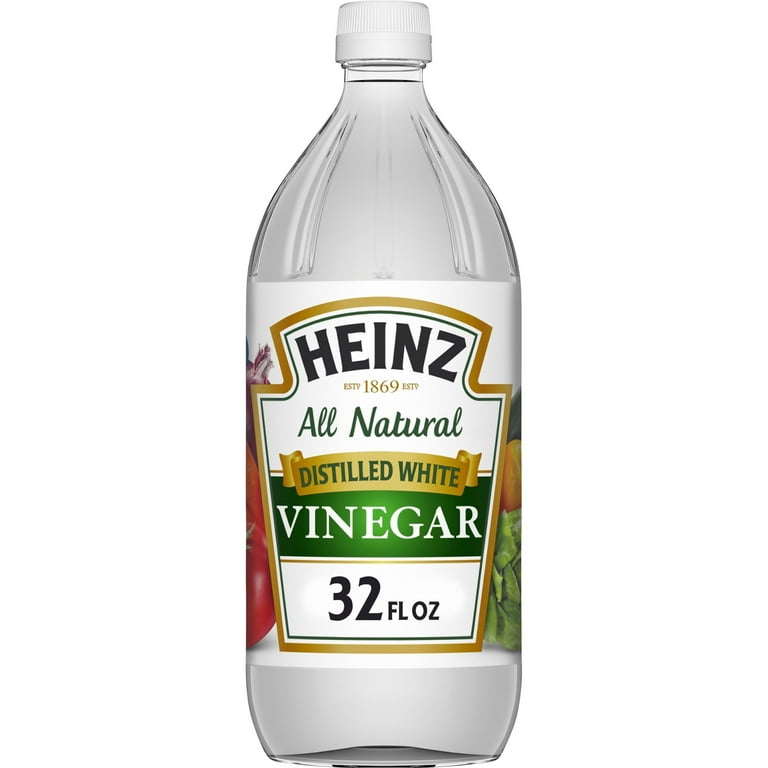 Heinz Distilled White Vinegar, 32 fl oz Bottle - Perfect for