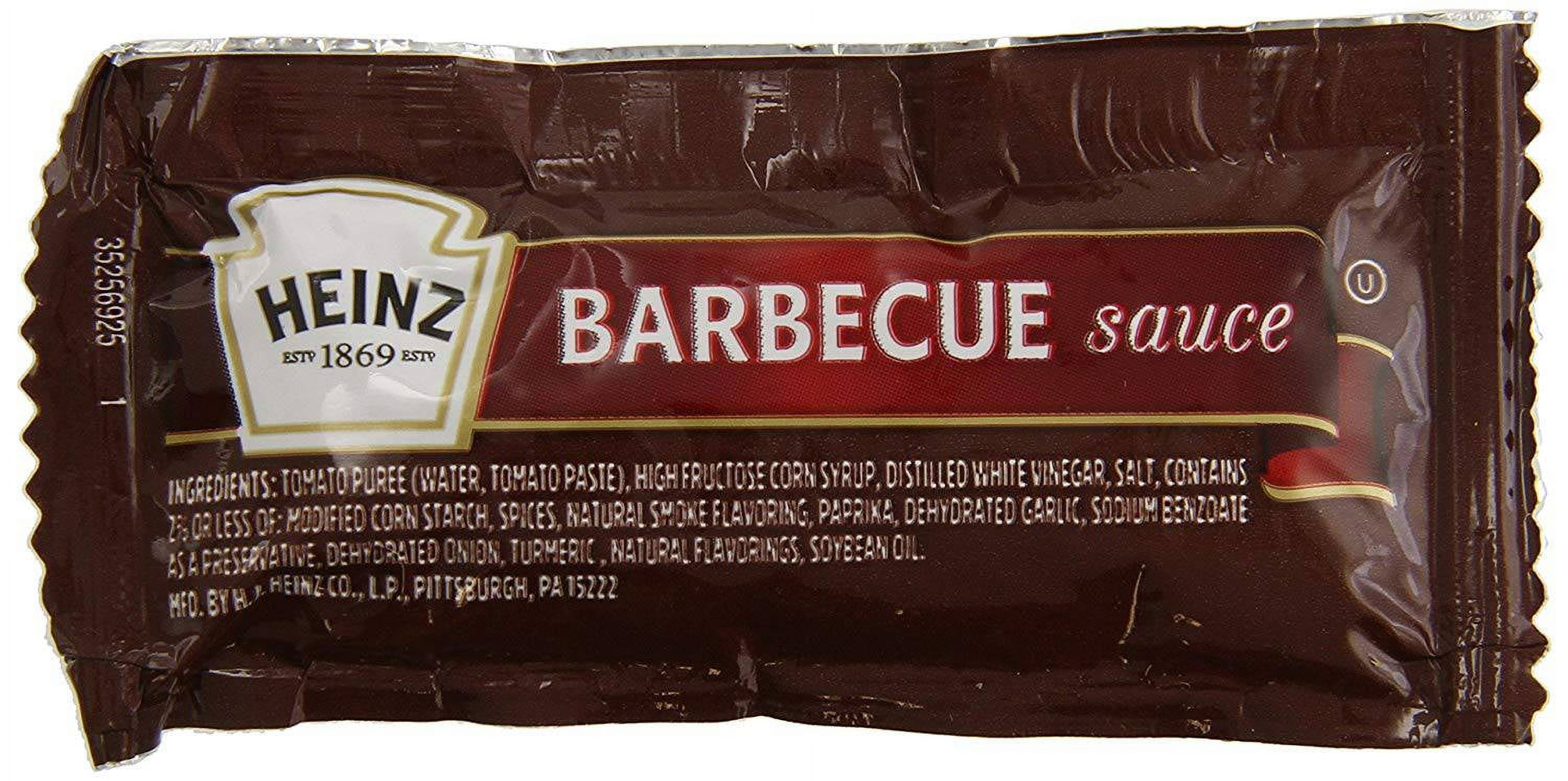 Heinz BBQ Sauce Packets, 12 g. Packets (Pack of 200)