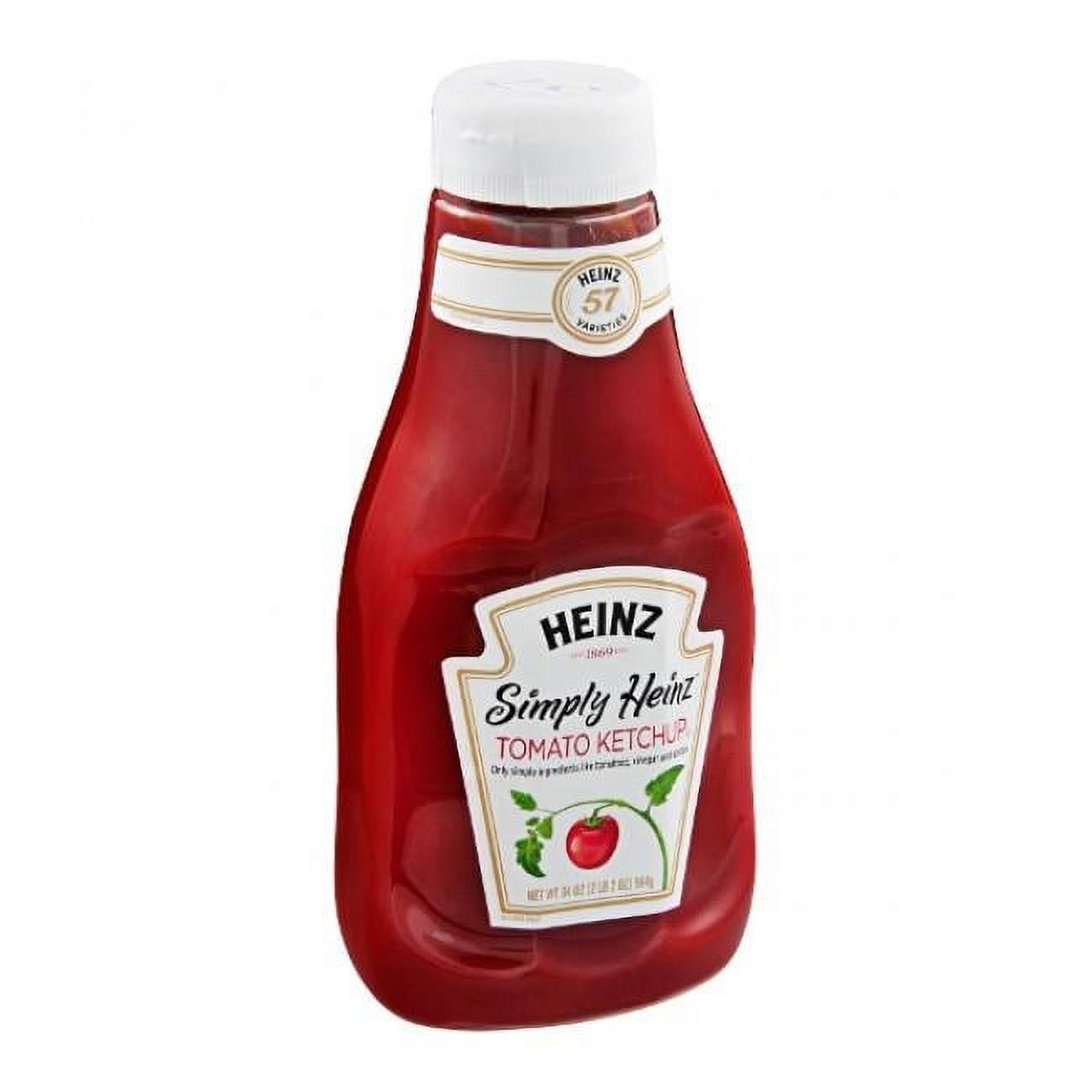 Heinz BCA33099 Simply Ketchup, 12 x 34 oz