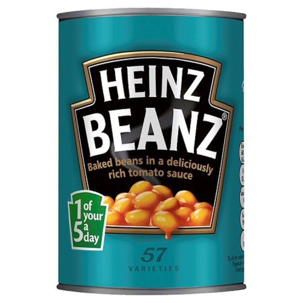 Heinz Baked Beans 415g 4 Pack - Healthy, Low Sodium, Fat