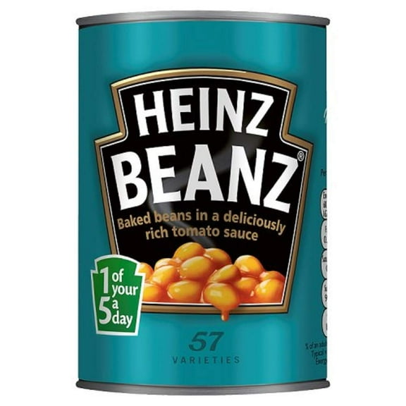 Heinz Baked Beans in Tomato Sauce 415g (Pack of 2)