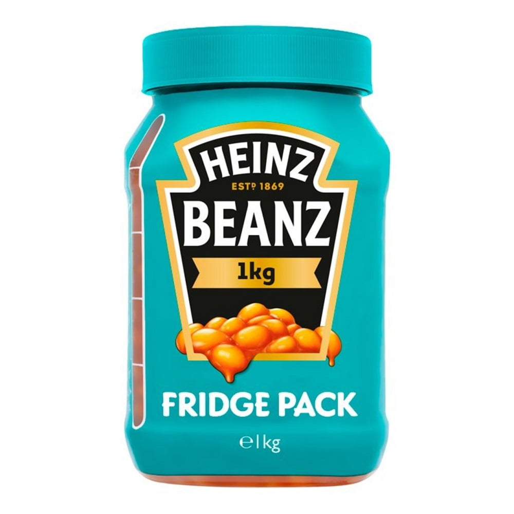 Heinz Baked Beanz in Tomato Sauce Fridge Pack 1Kg (Pack of 6)