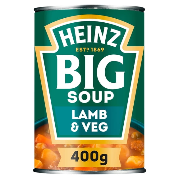 Heinz Big Soup Lamb & Vegetable 400g, Imported from Britain