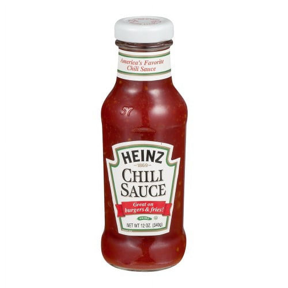 Heinz Chili Sauce, 12 Oz Bottle (Pack of 6) - Walmart.com