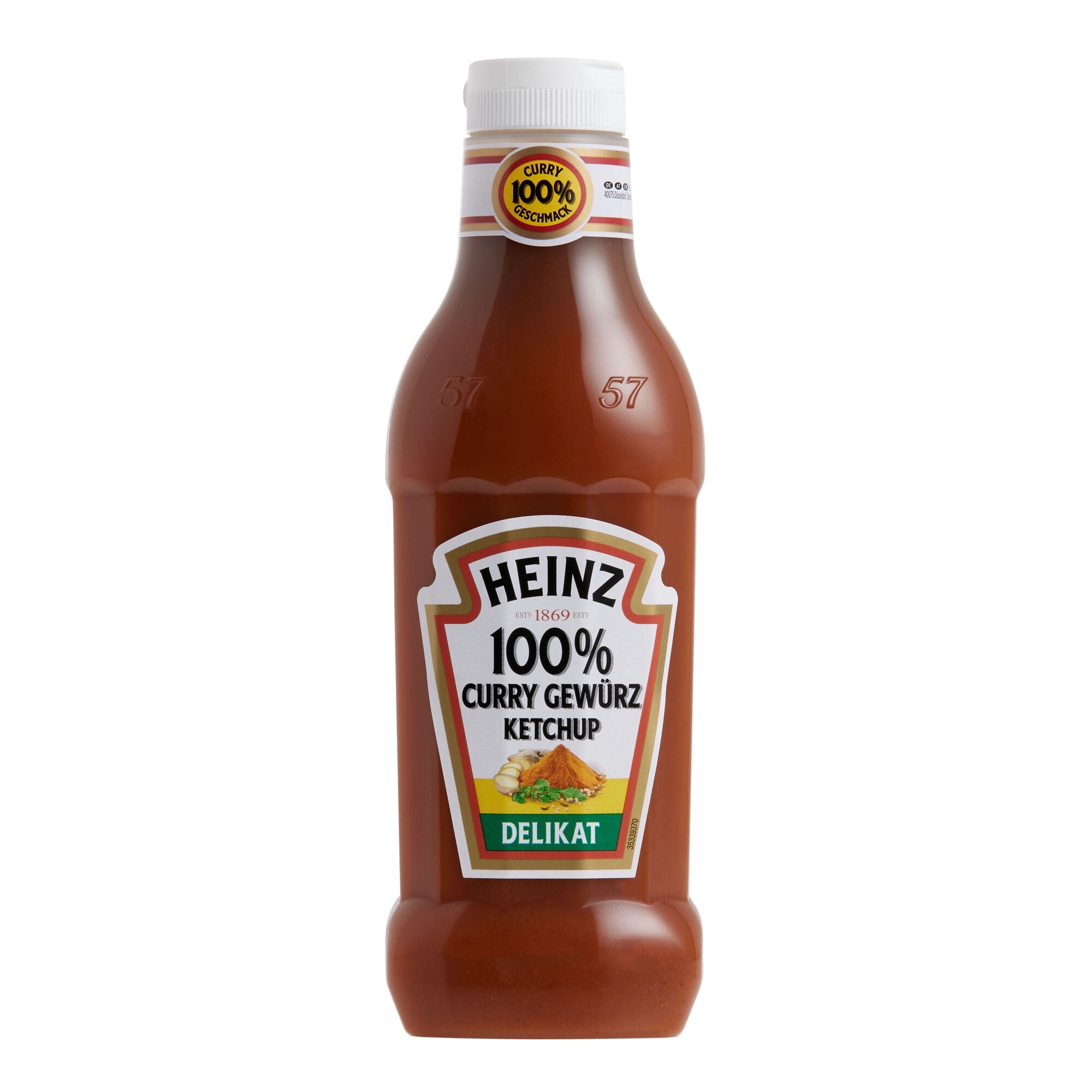 Heinz Curry Spice Ketchup 19.9 oz. Pack of 3