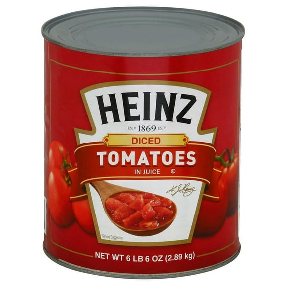 Heinz Diced Tomatoes in Juice, 102 Ounce -- 6 per Case.