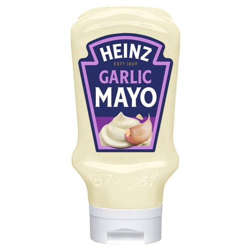 Heinz Garlic Mayonnaise 400ml, British Import (Pack of 2)
