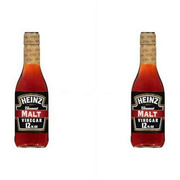 Heinz Gourmet Malt, Vinegar, 12 Fl Oz (Pack of 2)