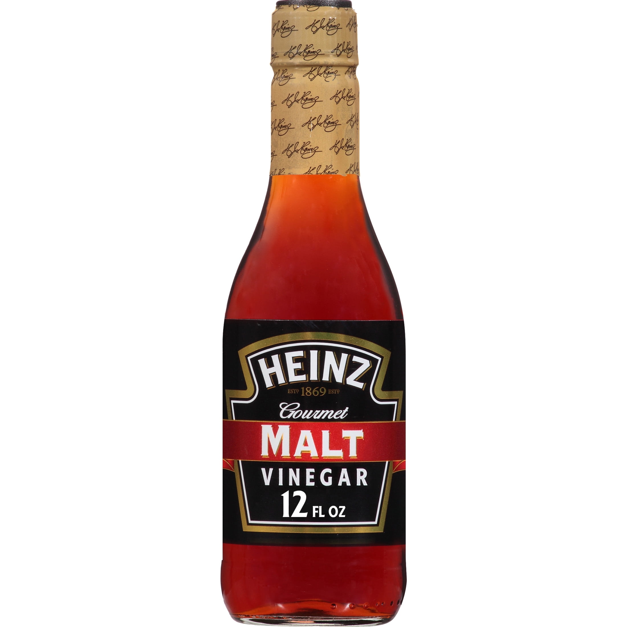 Heinz Gourmet Malt Vinegar, 12 fl oz Bottle