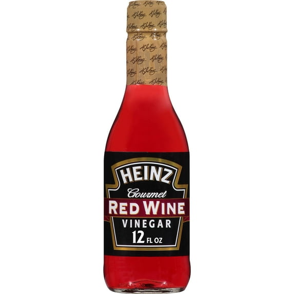 Heinz Gourmet Red Wine Vinegar (12 fl oz Bottles, Pack of 12)