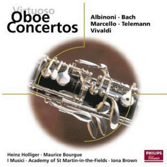 Heinz Holliger - Virtuoso Oboe Concertos - Music & Performance - CD