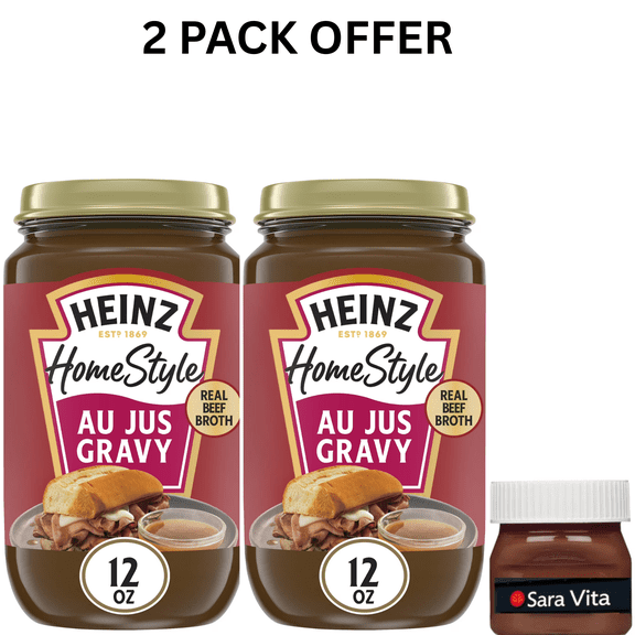 Heinz HomeStyle Au Jus Gravy, 12 oz Jar