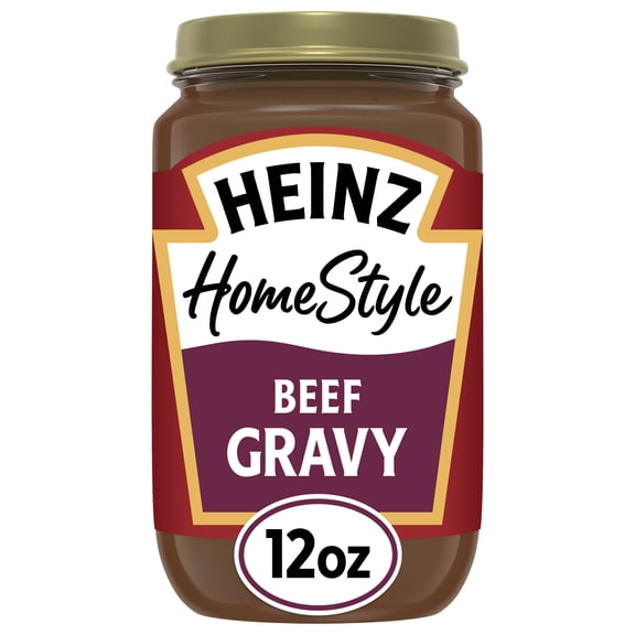 Heinz HomeStyle Beef Gravy, 12 oz Jar