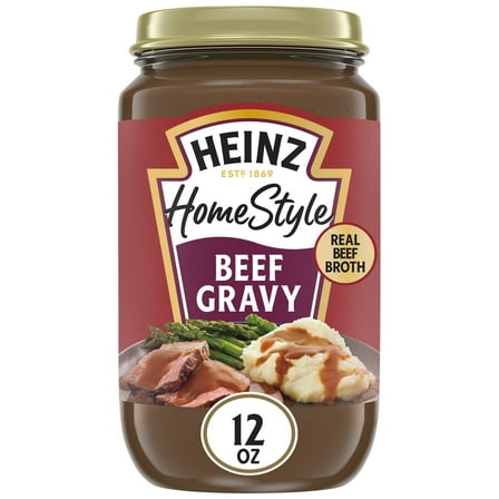 Heinz HomeStyle Beef Gravy, 12 oz Jar