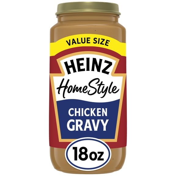 Heinz HomeStyle Chicken Gravy Value Size, 18 oz Jar