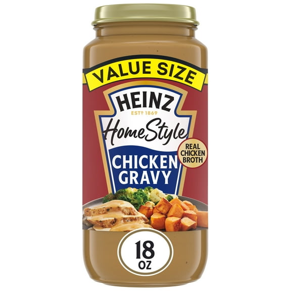 Heinz HomeStyle Chicken Gravy Value Size, 18 oz Jar