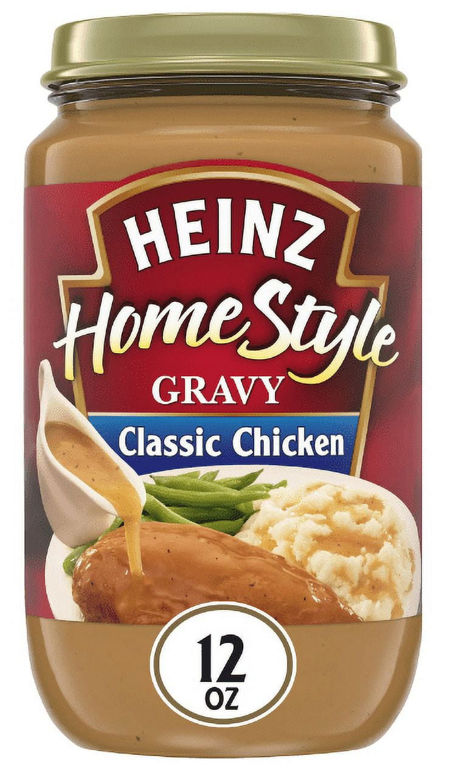 Heinz HomeStyle Classic Chicken Gravy, 12 oz Jar