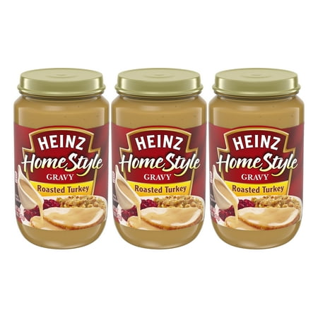 Heinz HomeStyle Roasted Turkey Gravy, 12 oz (3-Pack)
