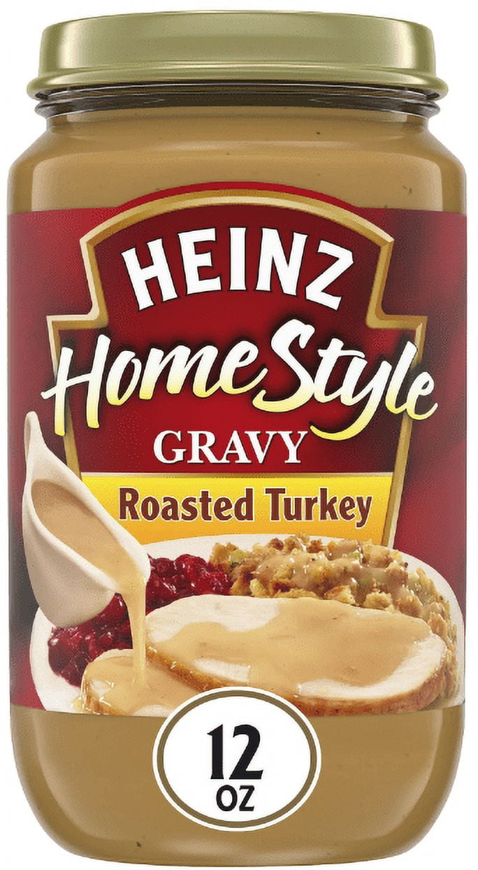 Heinz HomeStyle Roasted Turkey Gravy, 12 oz Jar